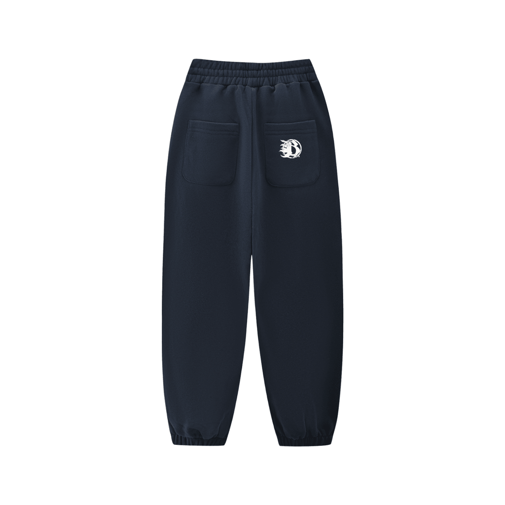 BEESMOOVE Motion unit White Essential Kids' Jogged Sweatpants - Beesmoove