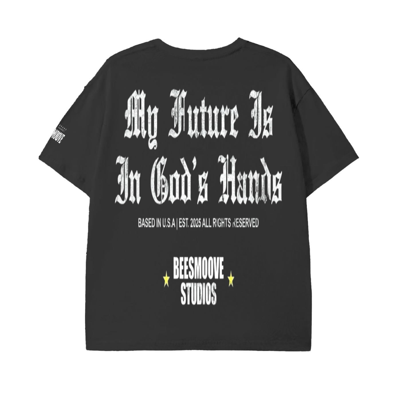 BEESMOOVE My Future Is in Gods Hands Tee - Beesmoove