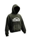 BEESMOOVE “Natural Buzz Frayed Sunfade Boxy Fleece Hoodie - Beesmoove