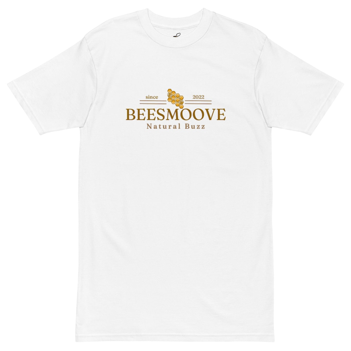 Beesmoove natural buzz Men’s premium heavyweight tee - Beesmoove