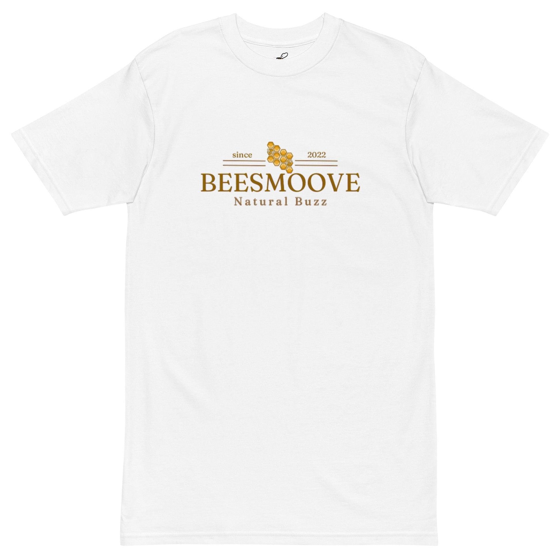 Beesmoove natural buzz Men’s premium heavyweight tee - Beesmoove