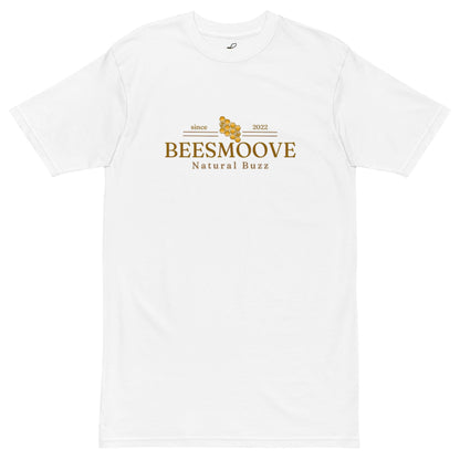 Beesmoove natural buzz Men’s premium heavyweight tee - Beesmoove