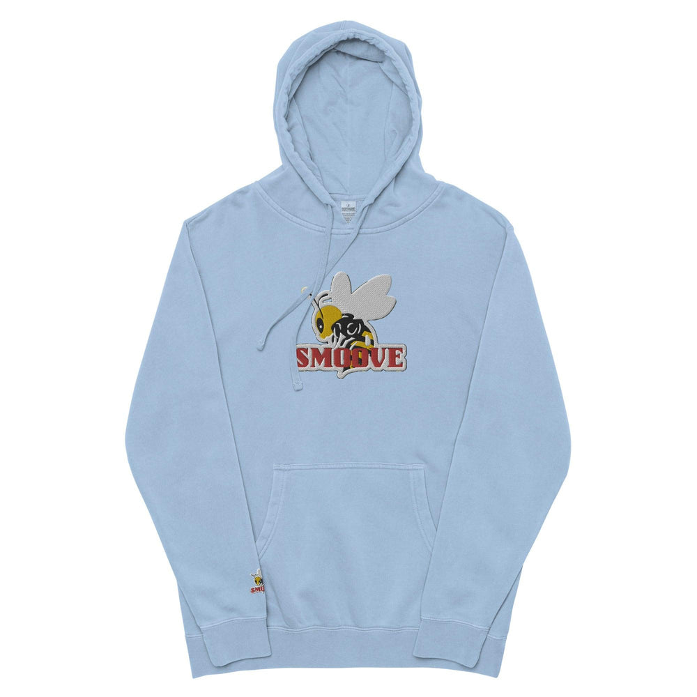 Beesmoove new logo pigment-dyed hoodie - Beesmoove 