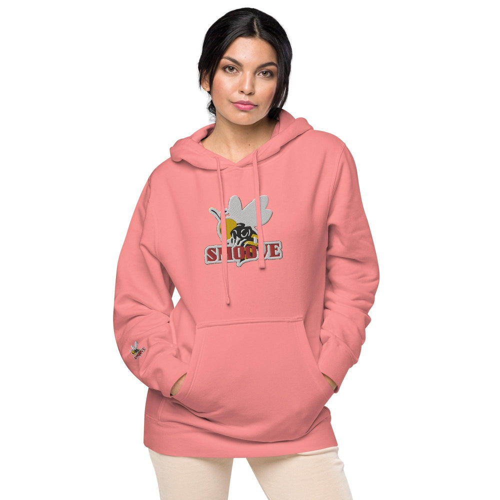 Beesmoove new logo pigment-dyed hoodie - Beesmoove 