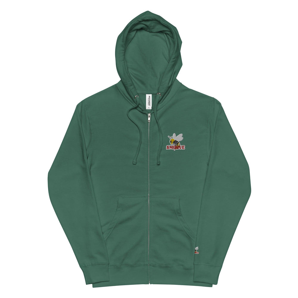 Beesmoove new logo Unisex fleece zip up hoodie - Beesmoove 