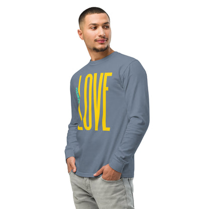 Beesmoove new love Garment - dyed heavyweight long - sleeve shirt - Beesmoove