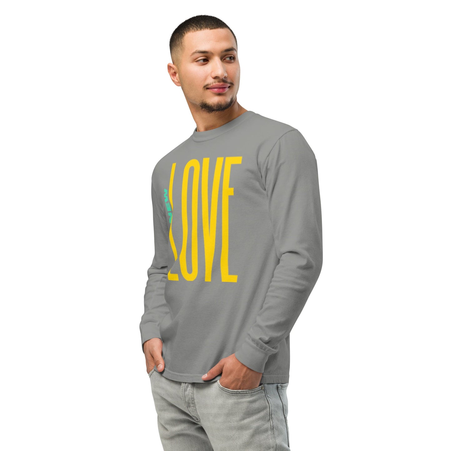 Beesmoove new love Garment - dyed heavyweight long - sleeve shirt - Beesmoove