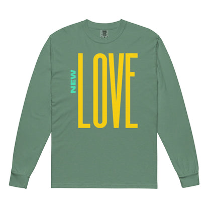 Beesmoove new love Garment - dyed heavyweight long - sleeve shirt - Beesmoove