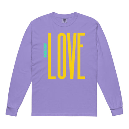 Beesmoove new love Garment - dyed heavyweight long - sleeve shirt - Beesmoove