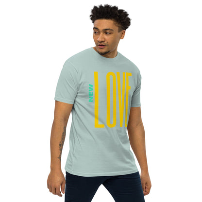 Beesmoove new love Men’s premium heavyweight tee - Beesmoove