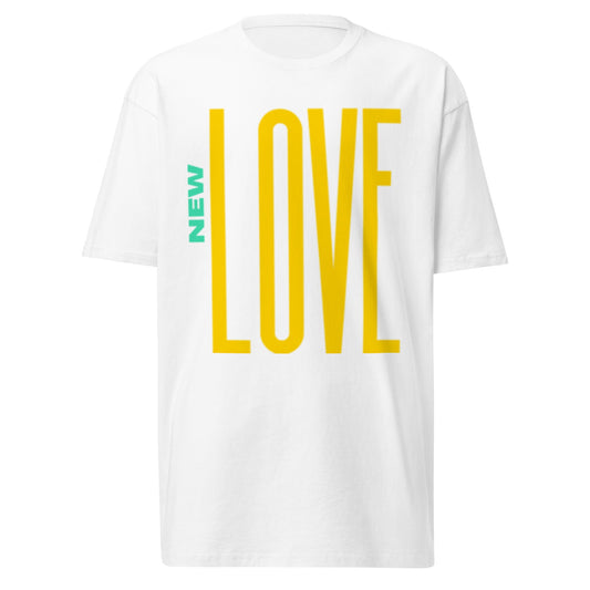 Beesmoove new love Men’s premium heavyweight tee - Beesmoove