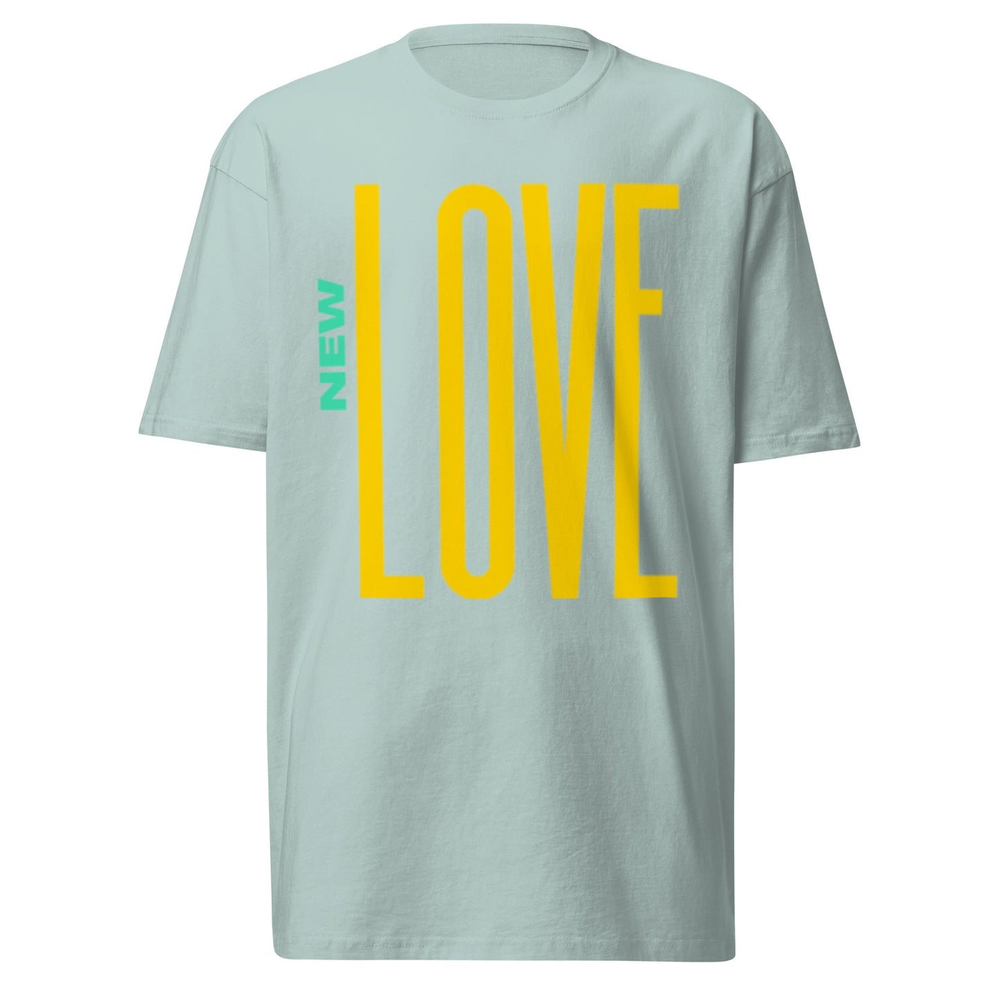 Beesmoove new love Men’s premium heavyweight tee - Beesmoove