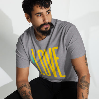 Beesmoove new love Men’s premium heavyweight tee - Beesmoove