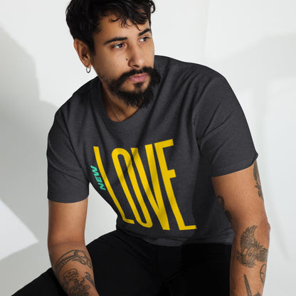 Beesmoove new love Men’s premium heavyweight tee - Beesmoove