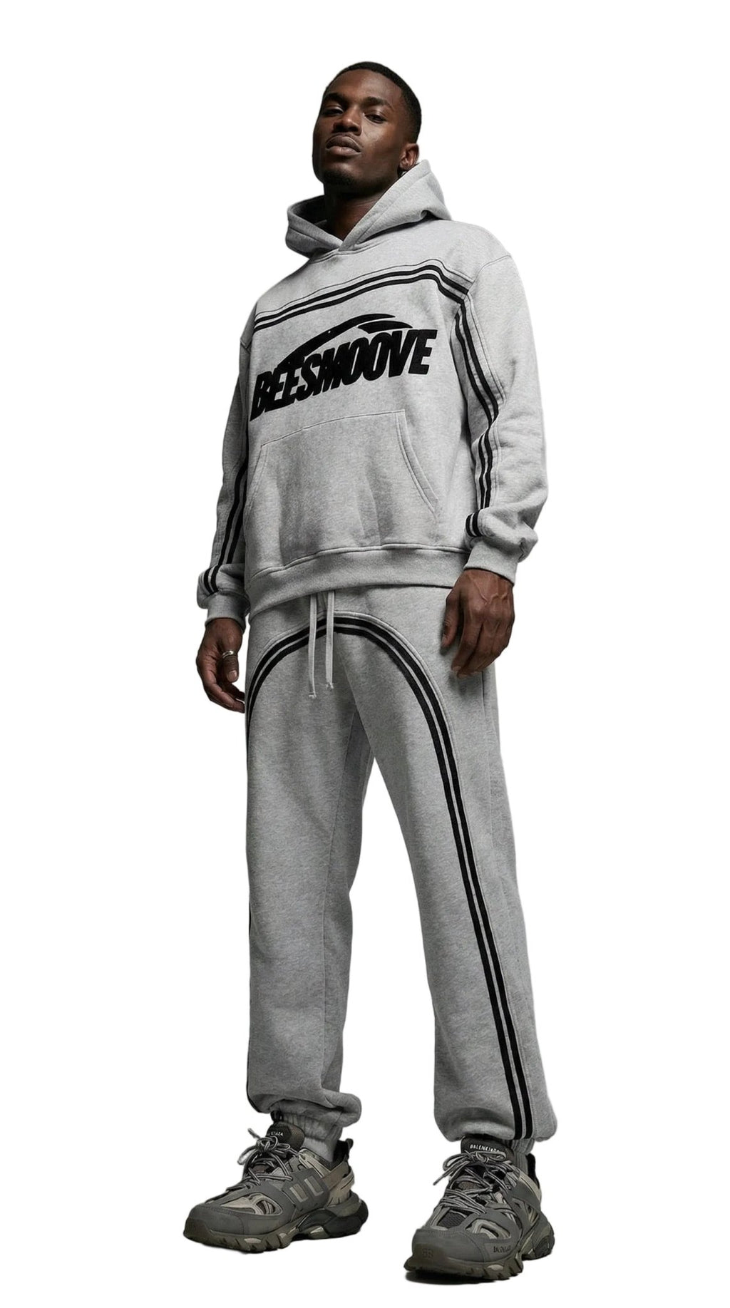BEESMOOVE Noir Motion Kit Set - Hoodie gray - Beesmoove
