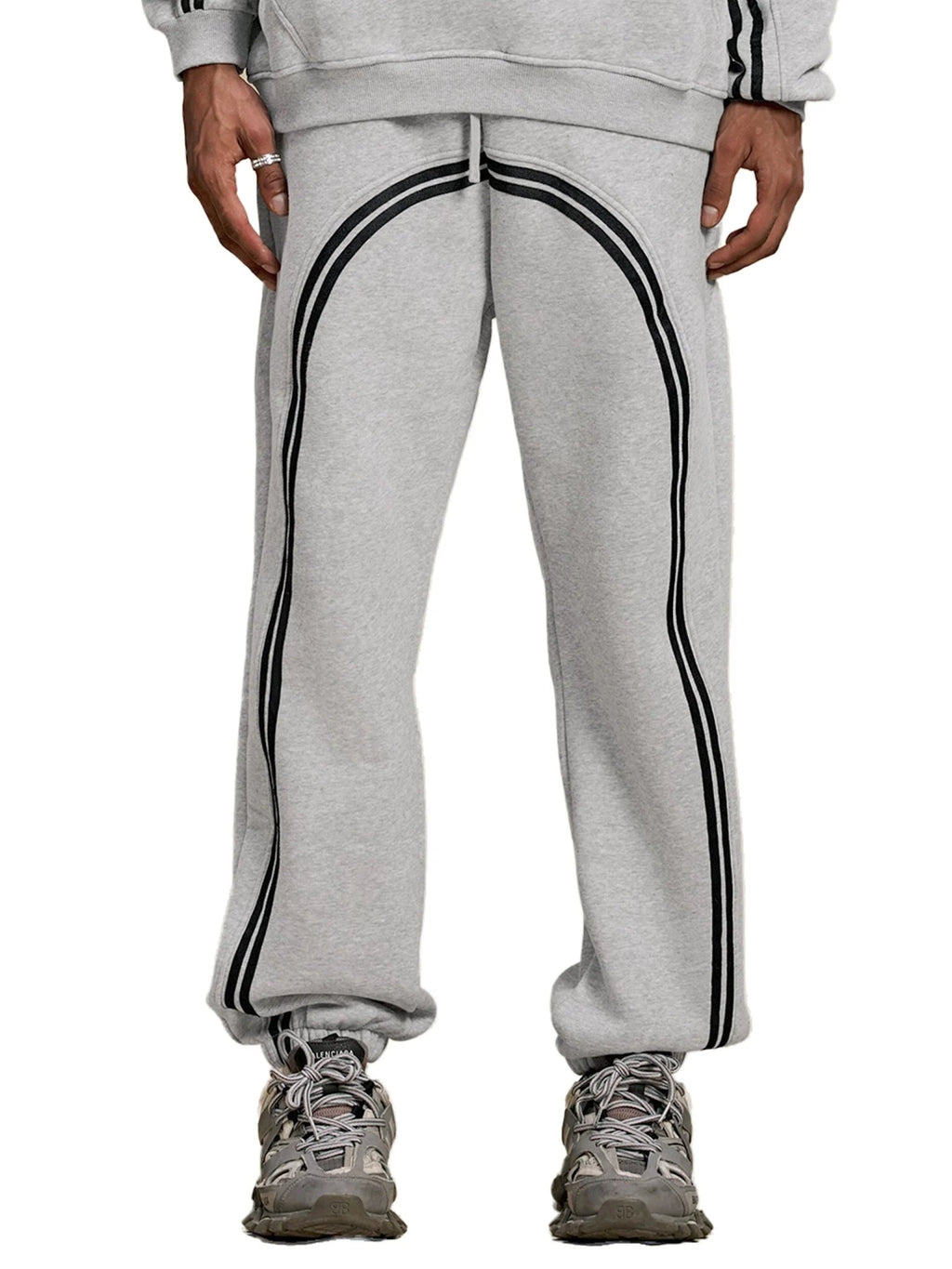 BEESMOOVE Noir Motion Kit Set - Jogged Sweatpants gray - Beesmoove