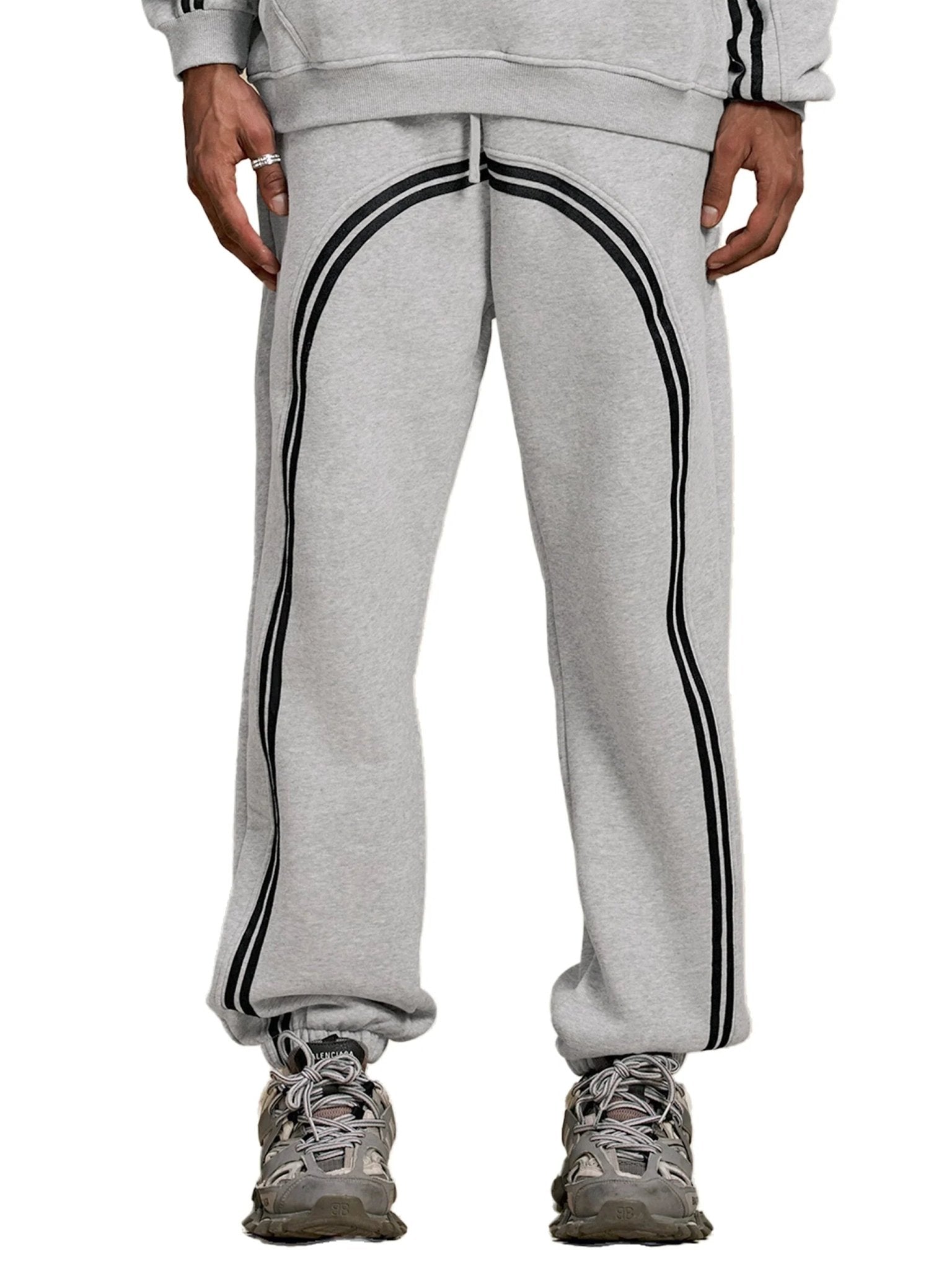 BEESMOOVE Noir Motion Kit Set - Jogged Sweatpants gray - Beesmoove