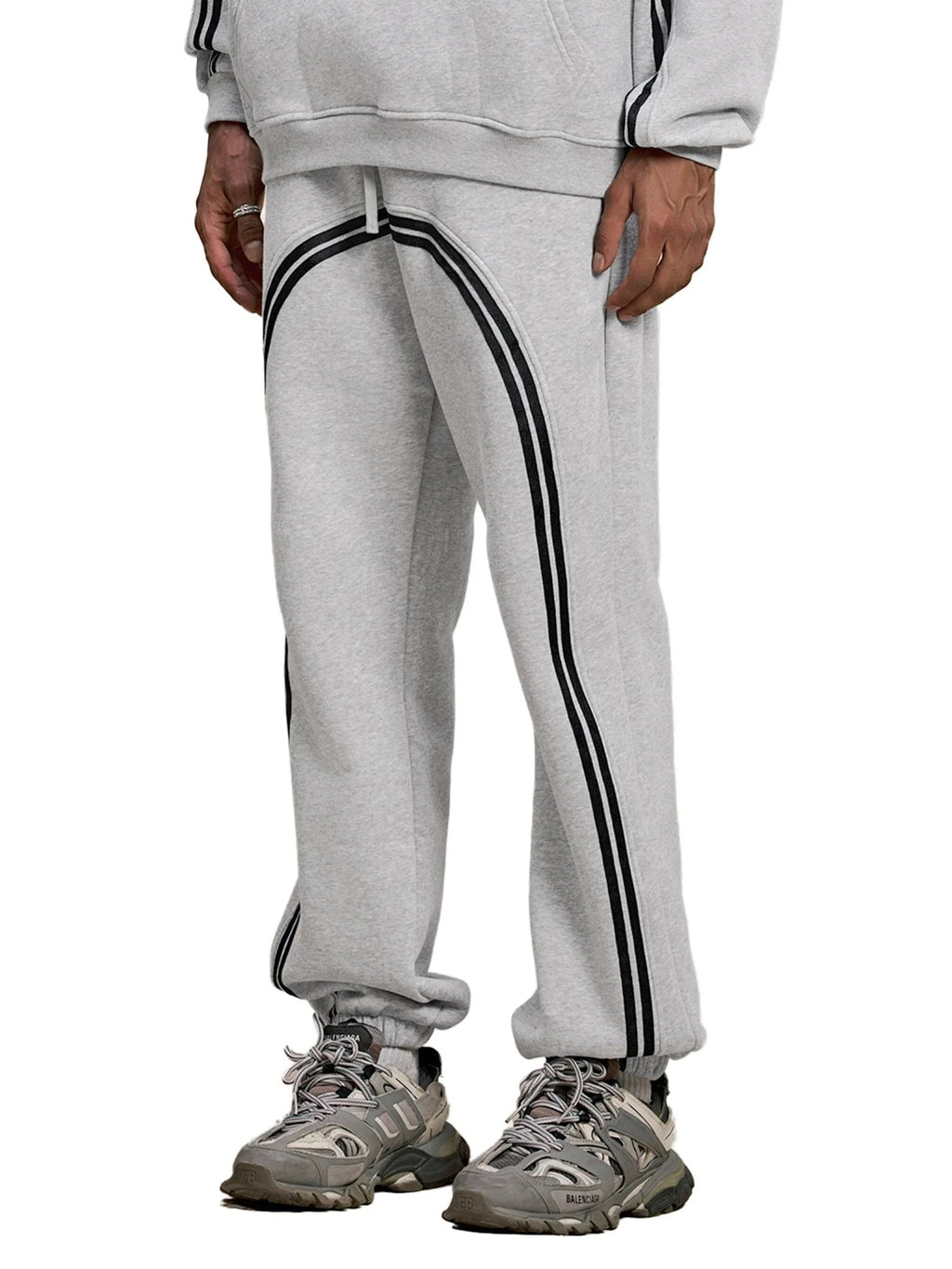 BEESMOOVE Noir Motion Kit Set - Jogged Sweatpants gray - Beesmoove