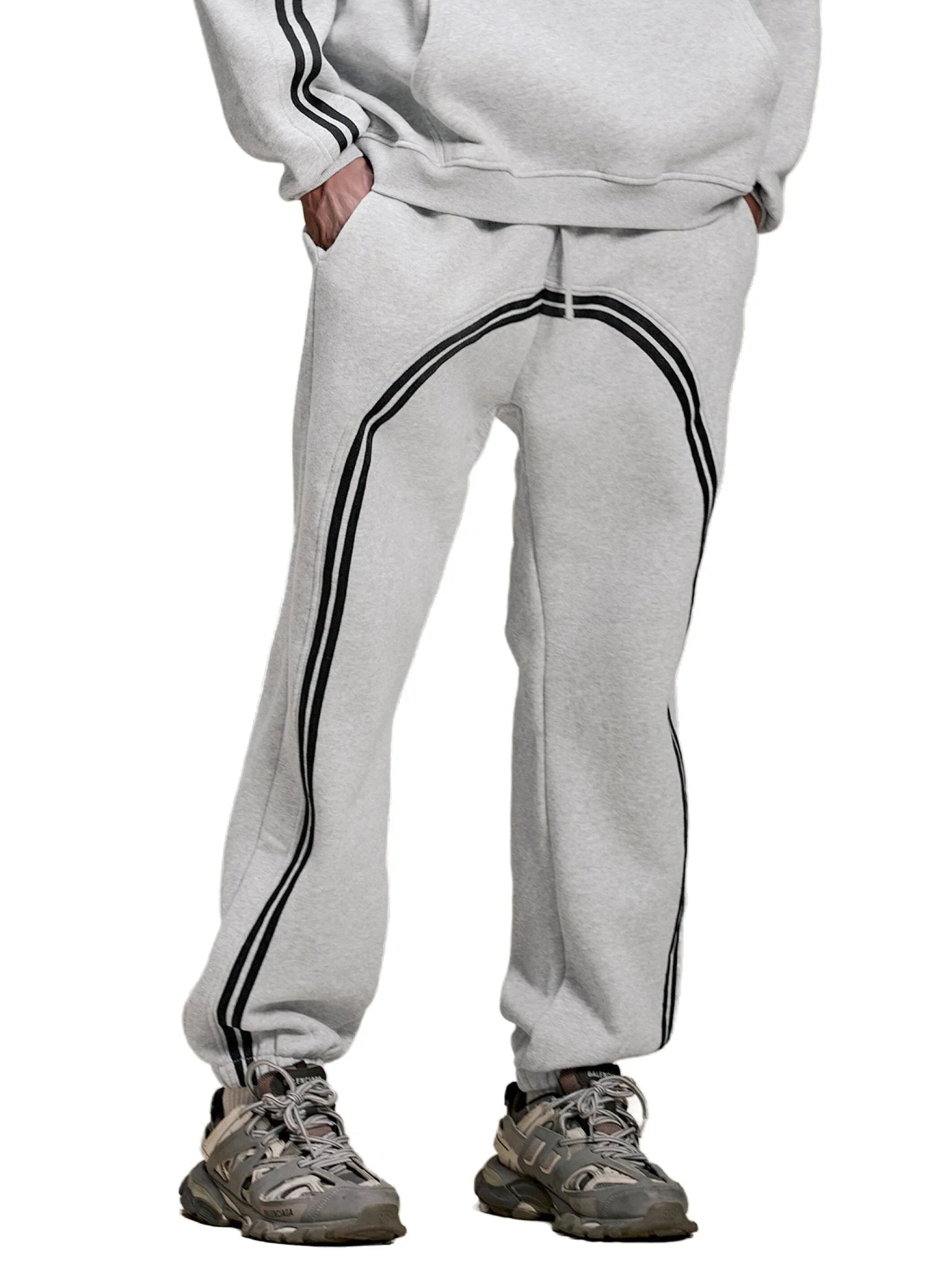 BEESMOOVE Noir Motion Kit Set - Jogged Sweatpants gray - Beesmoove