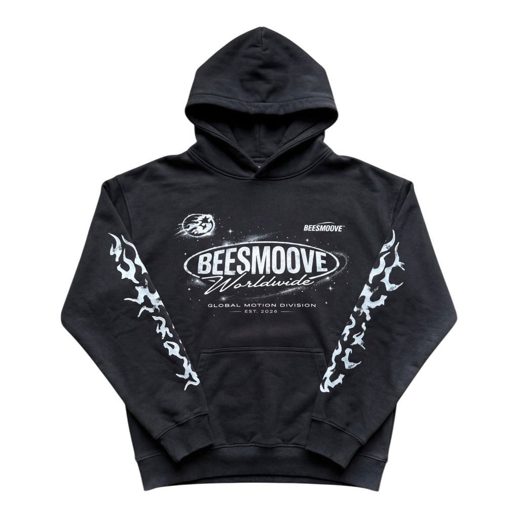 BEESMOOVE Orbit Black Division Set Hoodie - Beesmoove