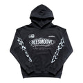 BEESMOOVE Orbit Black Division Set Hoodie - Beesmoove