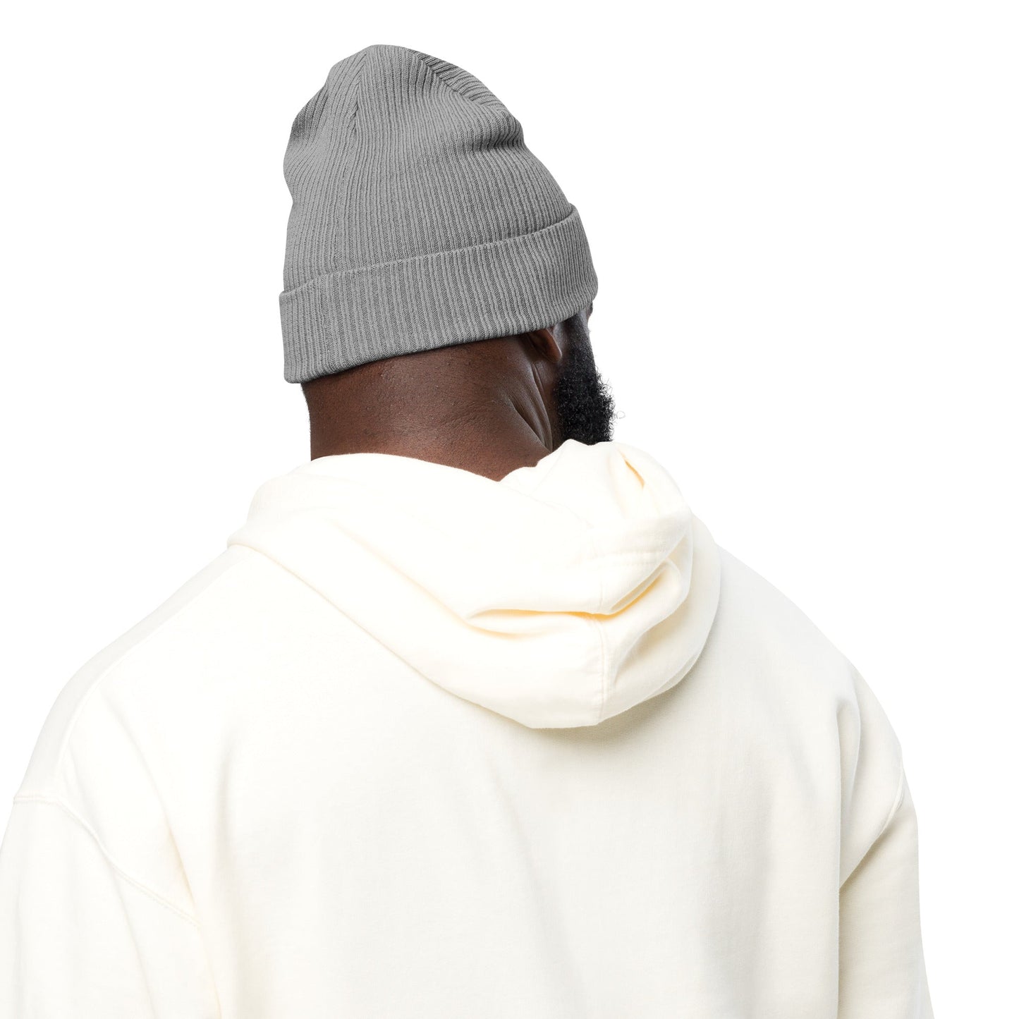 Beesmoove Organic Logo Ribbed Beanie - Beesmoove