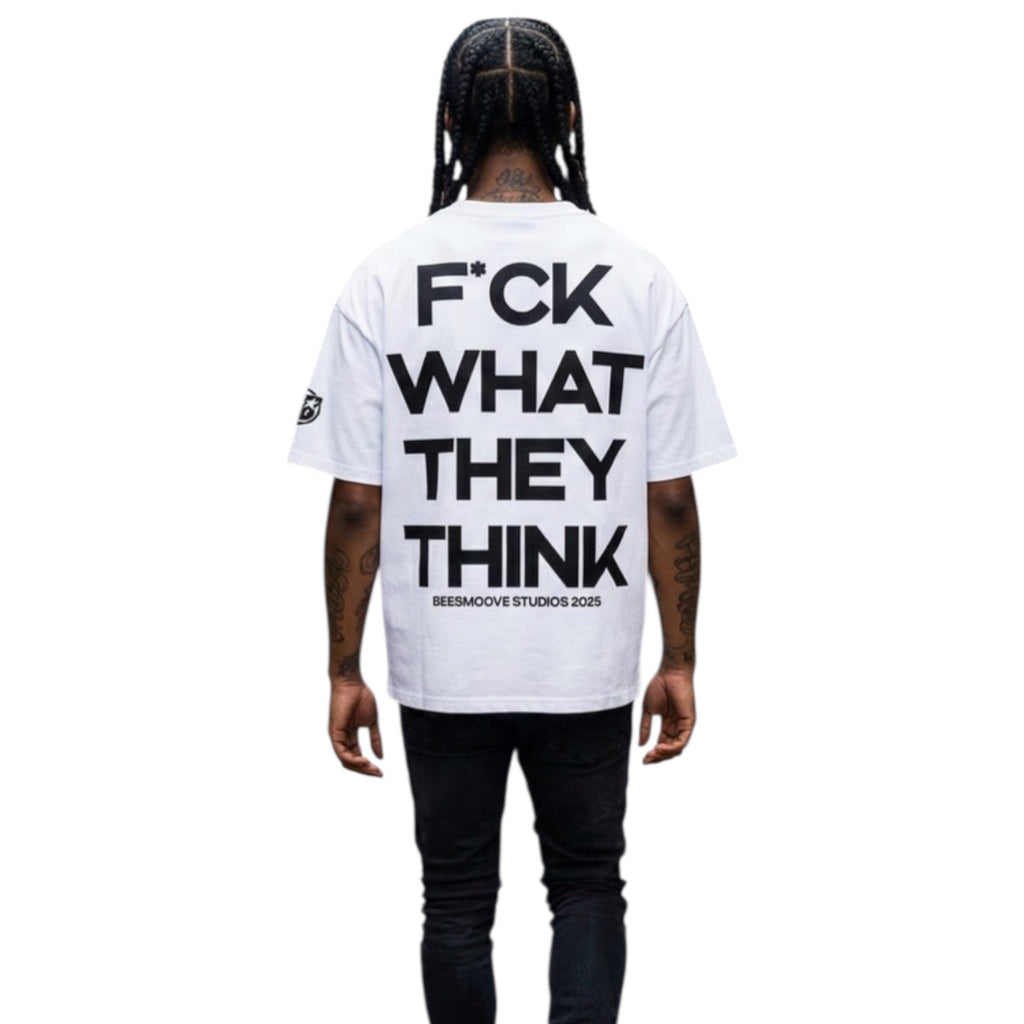 BEESMOOVE OUTCAST ENERGY Loose Drop Shoulder T-Shirt - Beesmoove