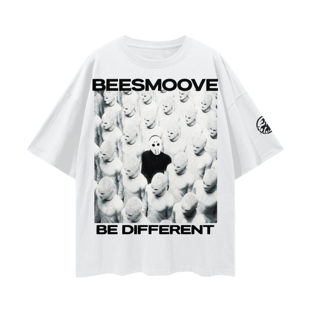 BEESMOOVE OUTCAST ENERGY Loose Drop Shoulder T-Shirt - Beesmoove