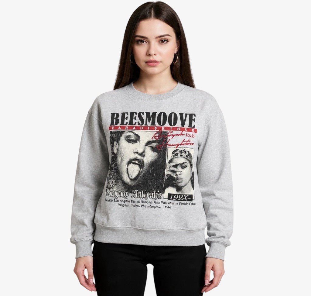 BEESMOOVE Paradise Legacy Crew Sweatshirt - Beesmoove