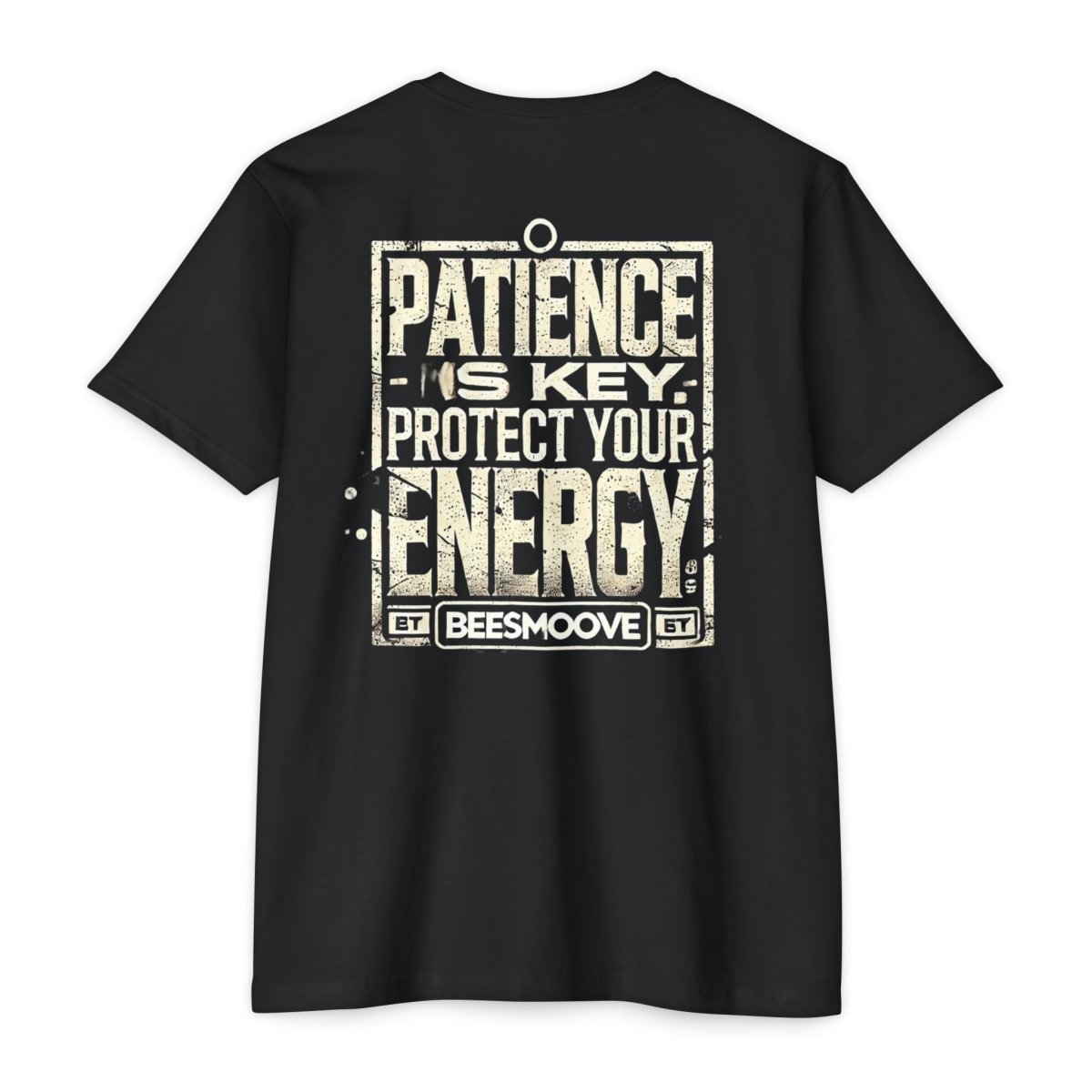 Beesmoove patience is key energy CVC Jersey T-shirt - Beesmoove