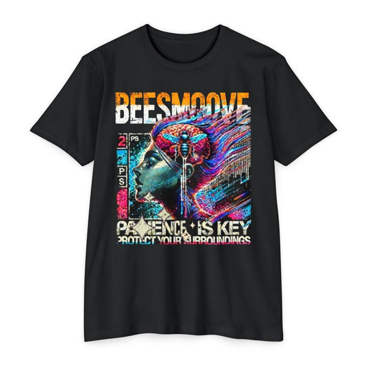 Beesmoove patience is key energy CVC Jersey T-shirt - Beesmoove