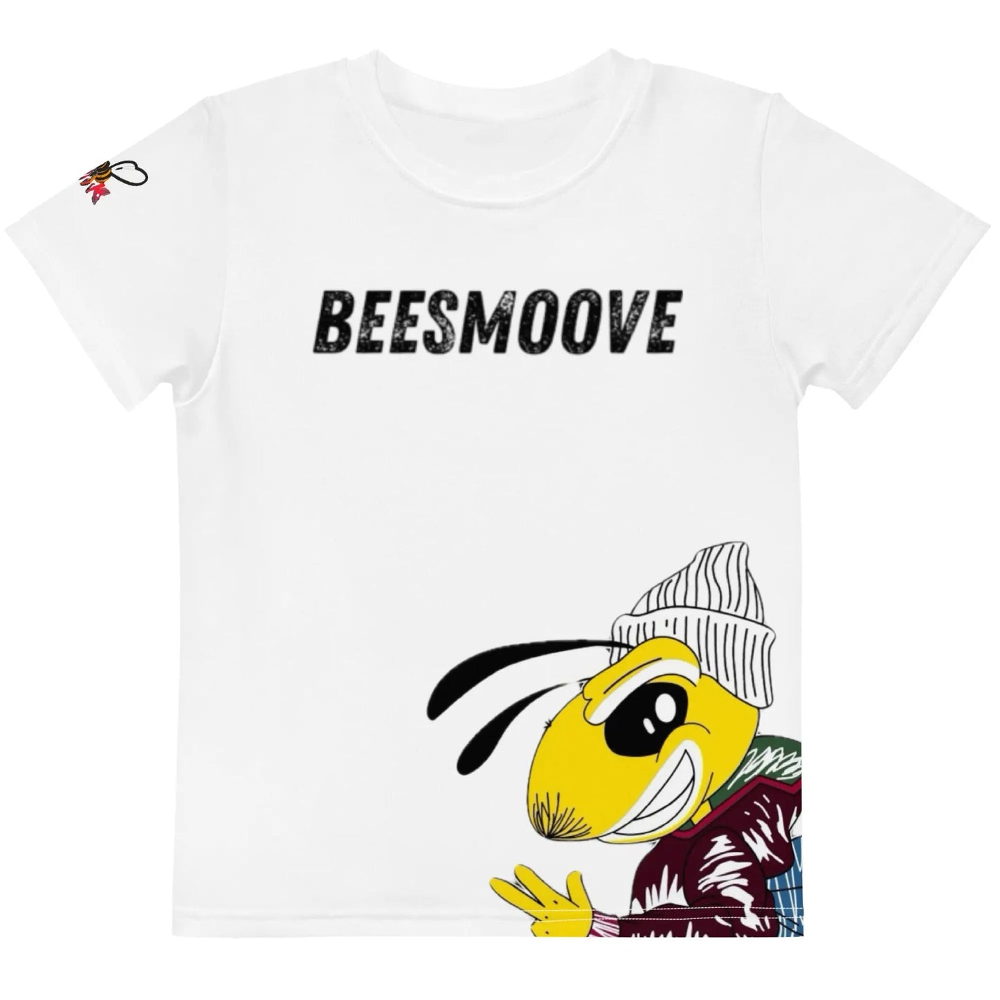 Beesmoove peace bee Kids crew neck t-shirt - Beesmoove