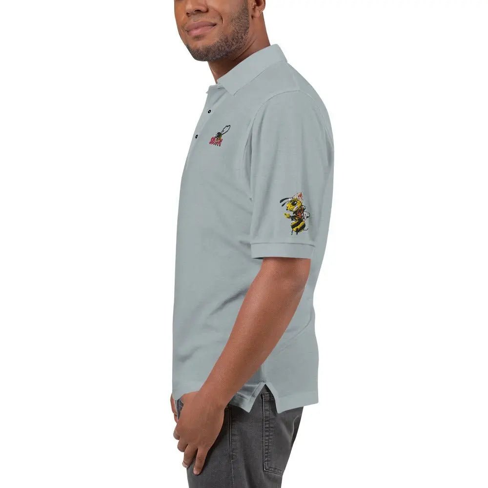 Beesmoove peace bee Men's Premium Polo - Beesmoove