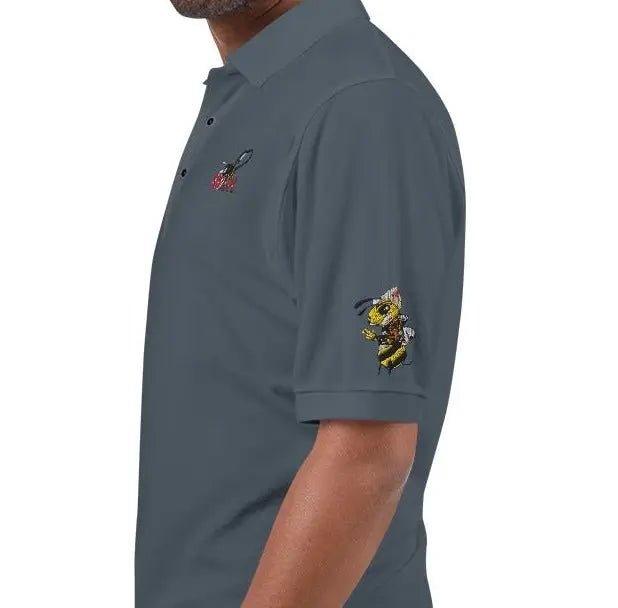 Beesmoove peace bee Men's Premium Polo - Beesmoove 