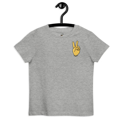 Beesmoove peace honey drip Organic cotton kids t-shirt - Beesmoove