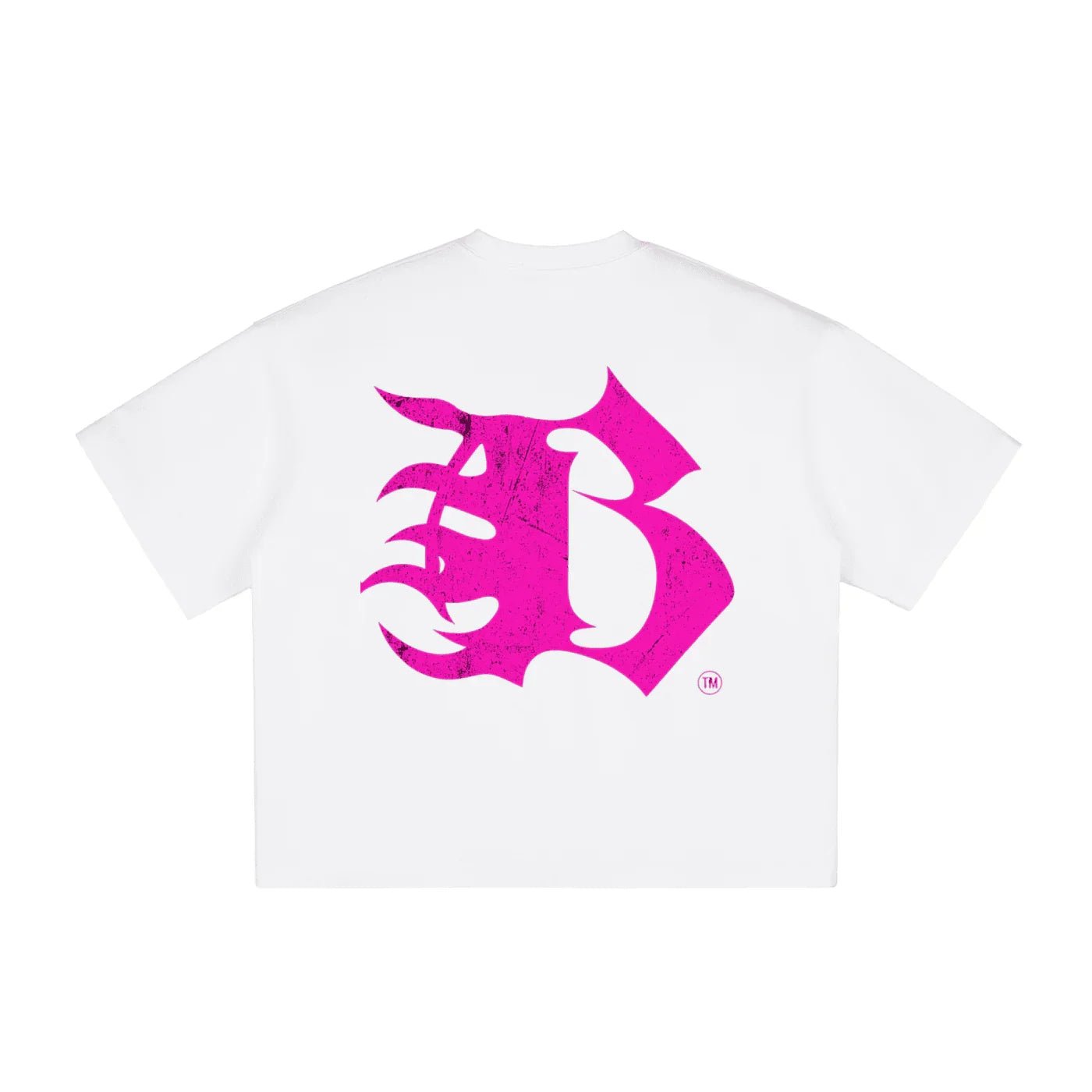 BEESMOOVE PINK PRESSURE Vintage Washed Boxy T-Shirt - Beesmoove