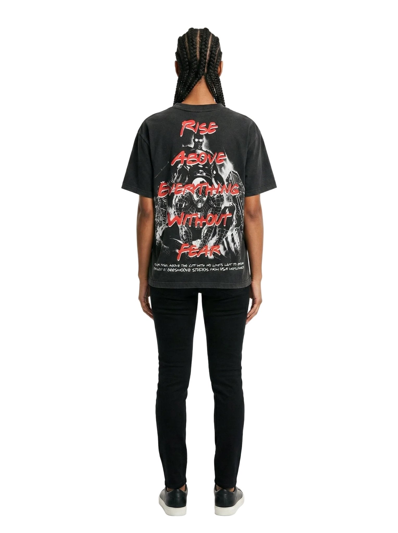 BEESMOOVE: Power Meets Power Drop Tee - Beesmoove