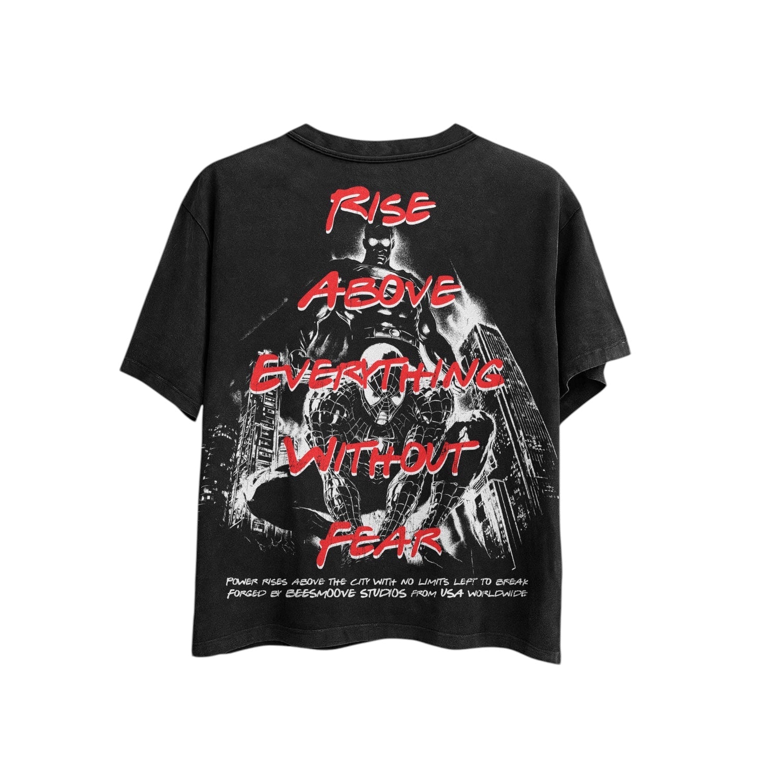 BEESMOOVE: Power Meets Power Drop Tee - Beesmoove