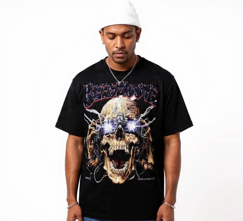 BEESMOOVE Power Surge Washed T-Shirt - Beesmoove