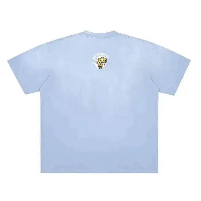 Beesmoove Pulse Effect Frayed T-Shirt - Beesmoove