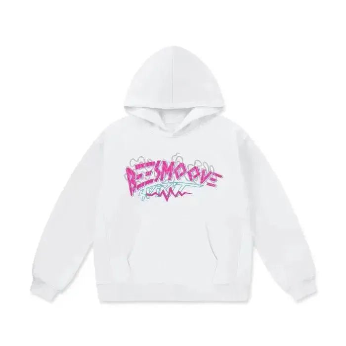 Beesmoove pulse effect Heavyweight Fleece Hoodie - Beesmoove