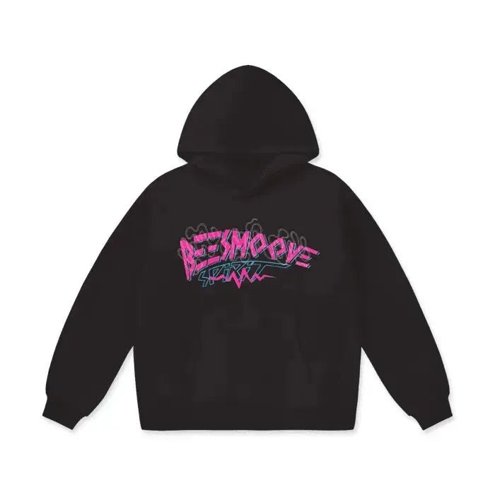 Beesmoove pulse effect Heavyweight Fleece Hoodie - Beesmoove