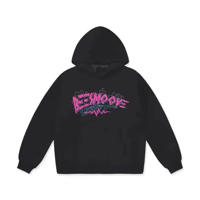 Beesmoove pulse effect Heavyweight Fleece Hoodie - Beesmoove