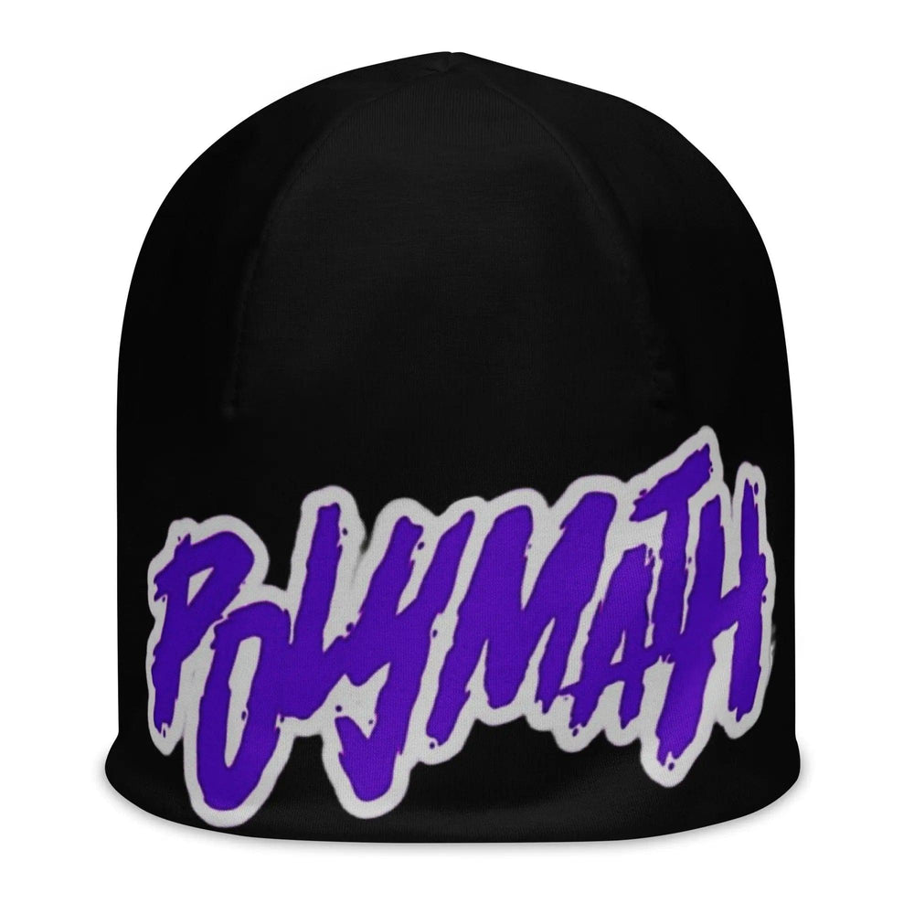 Beesmoove purple polymath All-Over Print Beanie - Beesmoove 