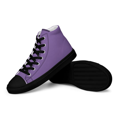 Beesmoove purple Women’s high top canvas shoes - Beesmoove