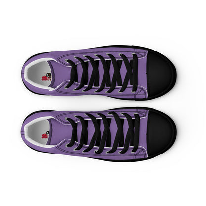 Beesmoove purple Women’s high top canvas shoes - Beesmoove