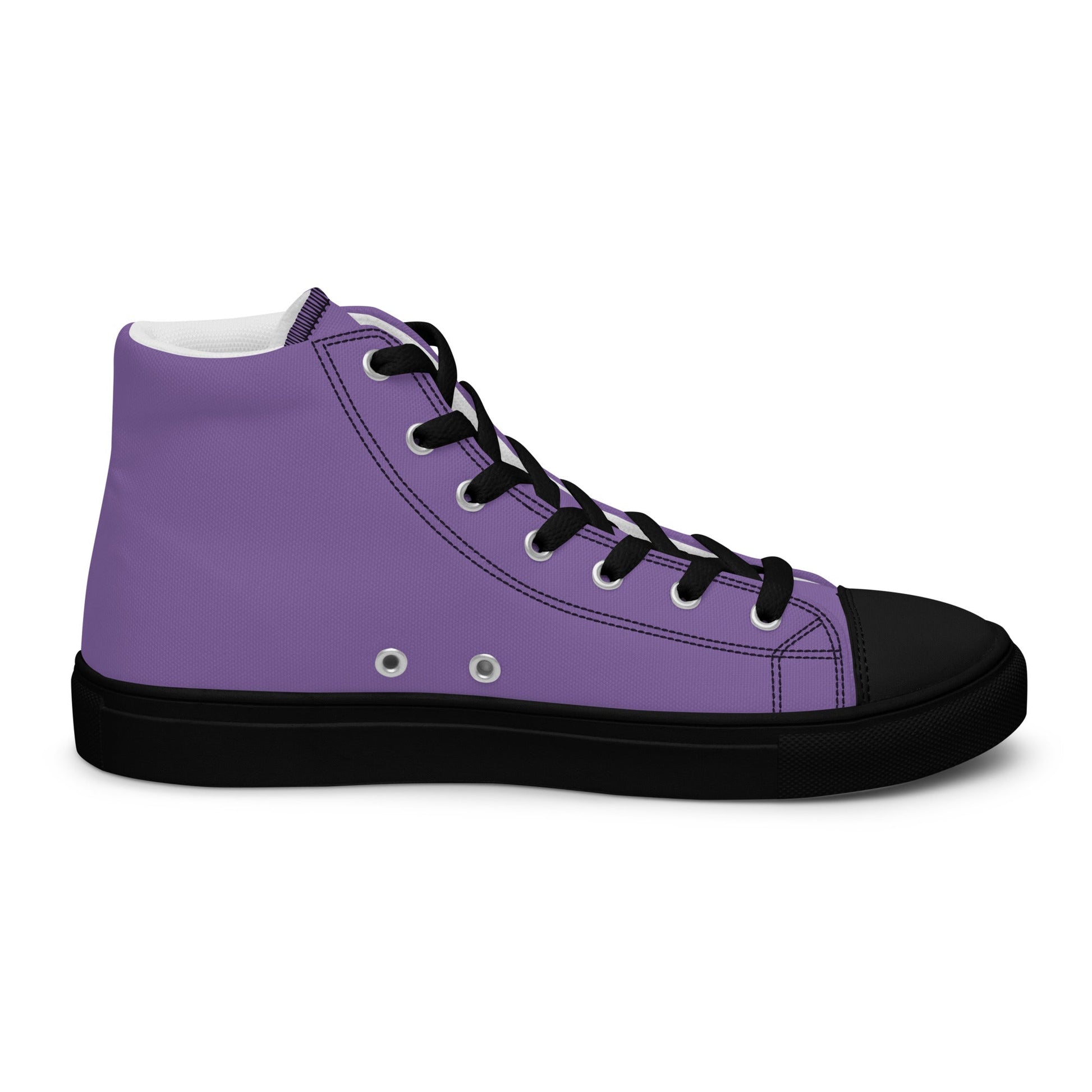 Beesmoove purple Women’s high top canvas shoes - Beesmoove