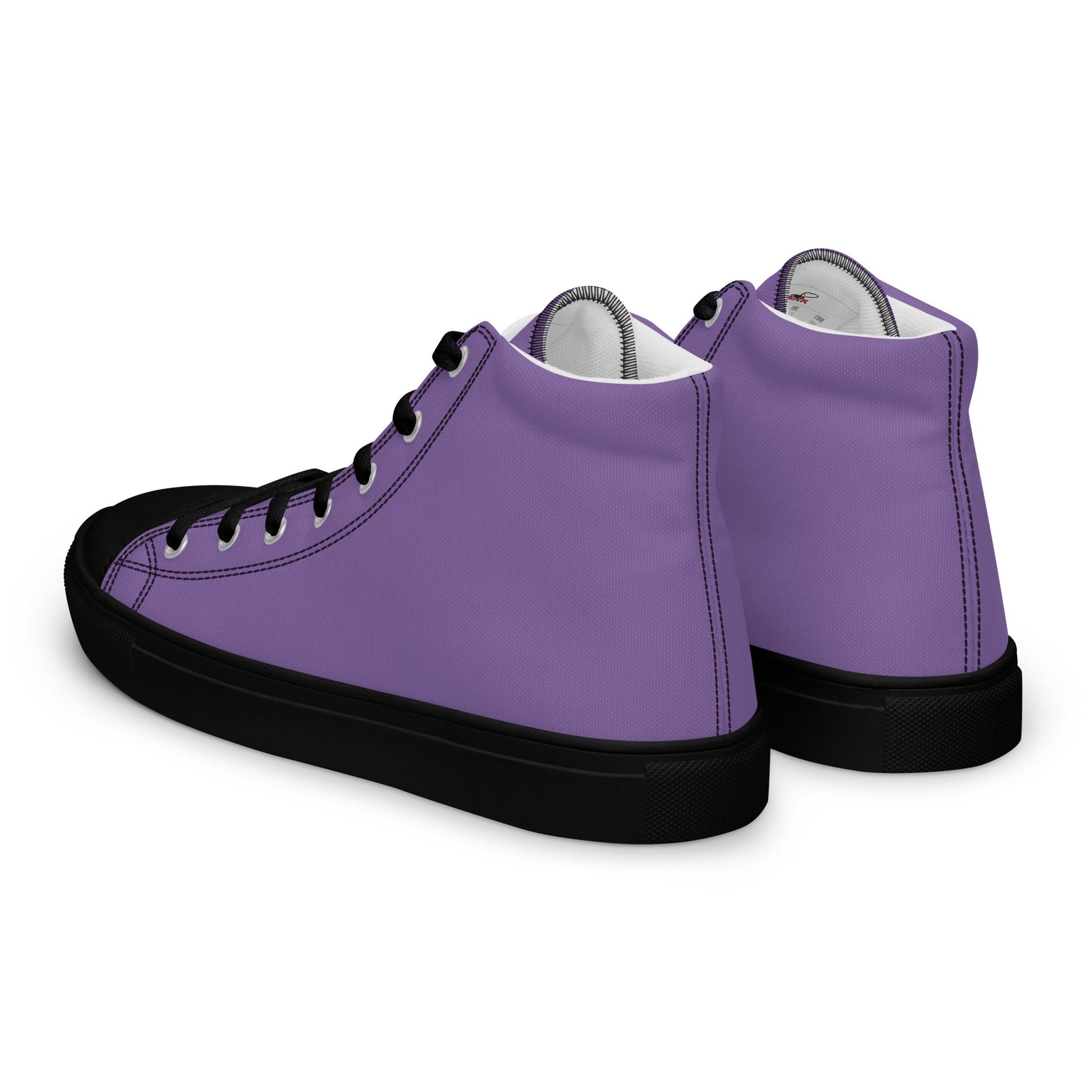 Beesmoove purple Women’s high top canvas shoes - Beesmoove