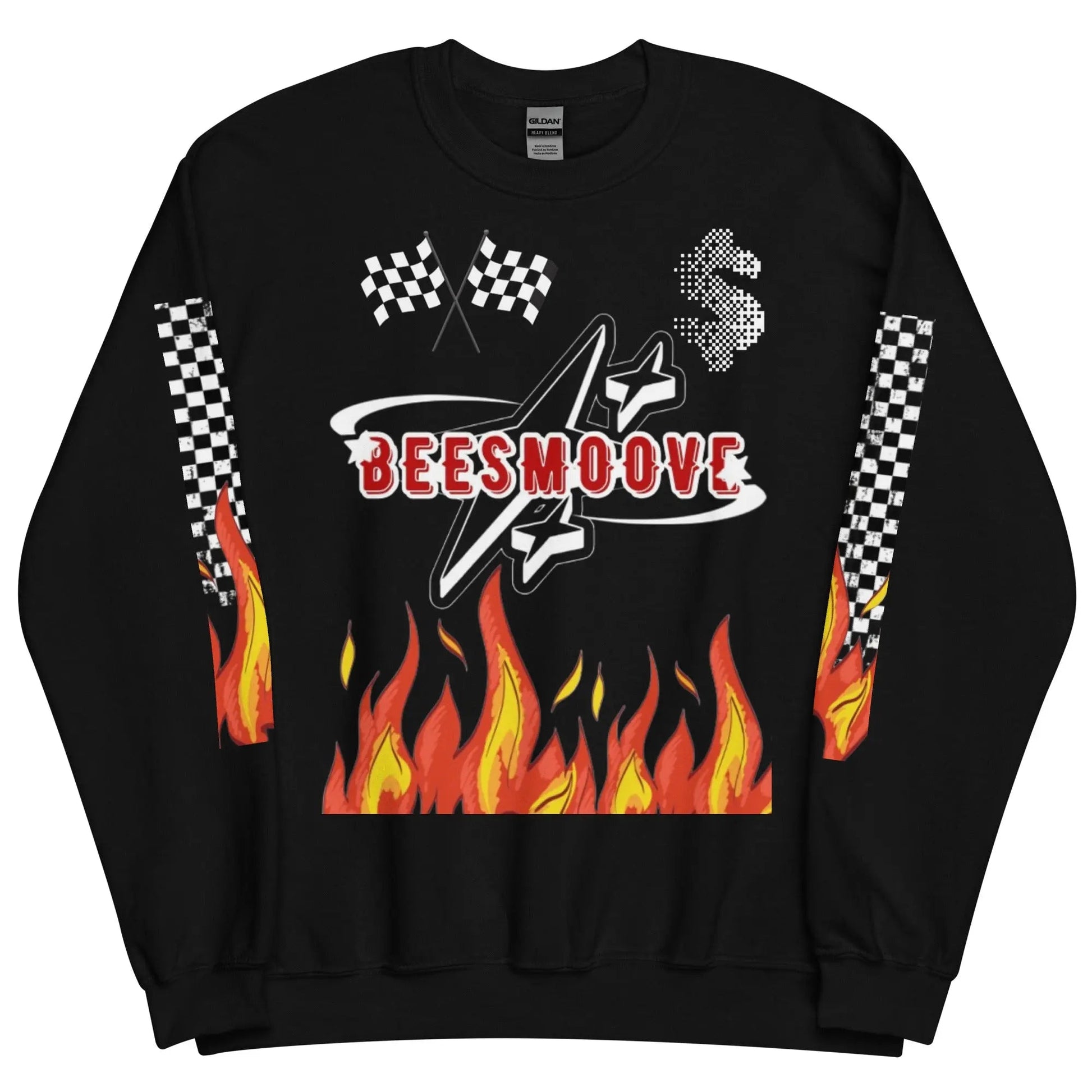 Beesmoove racer flame Unisex Sweatshirt - Beesmoove