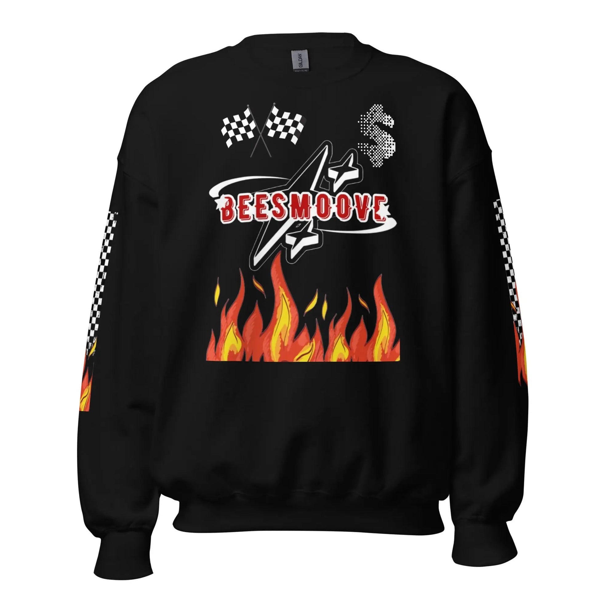 Beesmoove racer flame Unisex Sweatshirt - Beesmoove